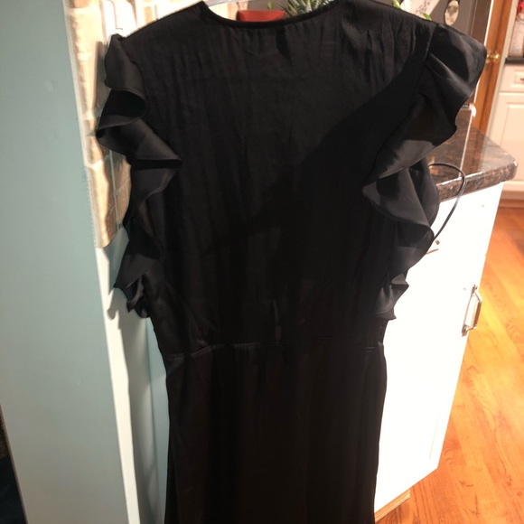 7 For All Mankind ruffle wrap dress. - Picture 4 of 4